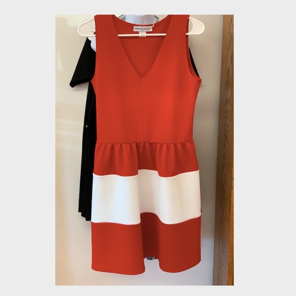Color Block Stretch Dress - Picture 1 of 4